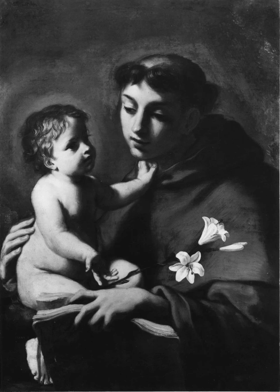 Sant'Antonio da Padova con il bambino - Galleria Estense. Modena